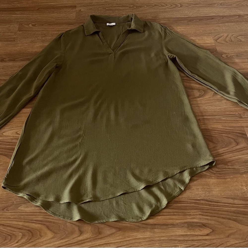 Nordstrom Rack Olive Tunic Top